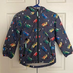Mini Boden Hooded Coat Racing Dogs Boys 6-7 122 cm
